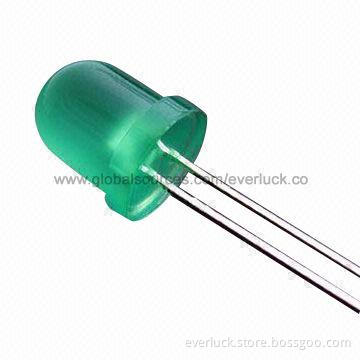 DIP LED 8mm Round Component